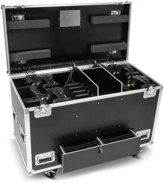Cameo ZENIT® B200 CASE 8 PC - Charging Flightcase für 8 CLZB200