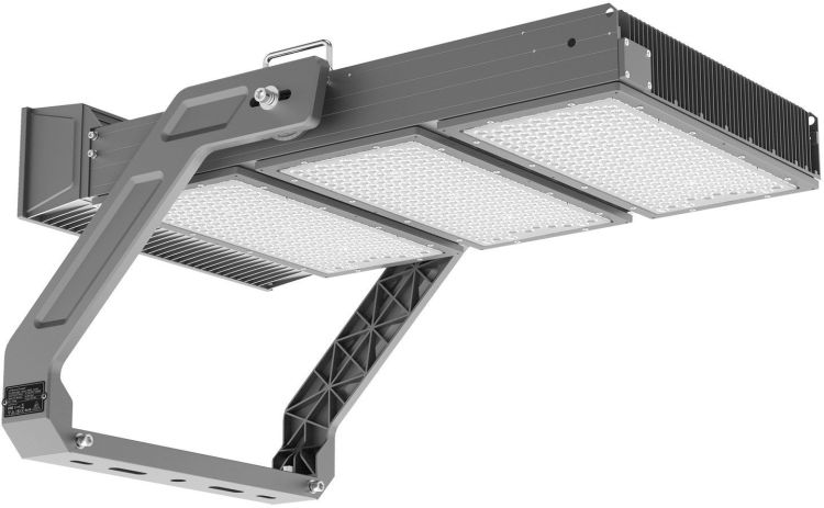 ISOLED LED Flutlichtanlage LW 1.500W, 130x25°, 3 Module (Lichtpunkte), DALI dimmbar, warmweiß