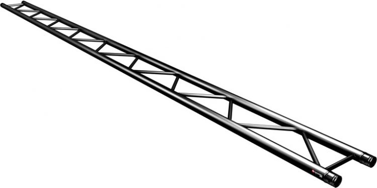 Naxpro-Truss FD 32 Strecke 450 cm RAL9005 - Schwarz - Seidenmatt