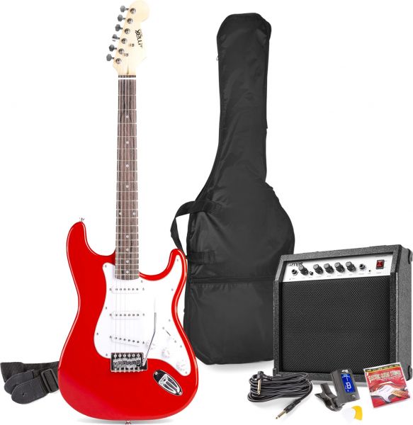 Max GigKit E-Gitarre Pack Rot