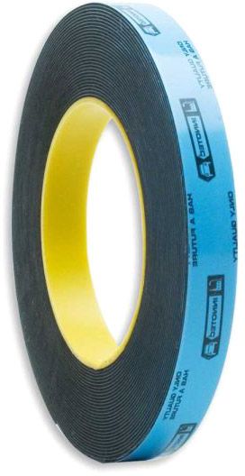 ISOLED Moulding Tape doppelseitiges PU-Schaum Klebeband, 12mm x 0,8mm, 10m/Rolle