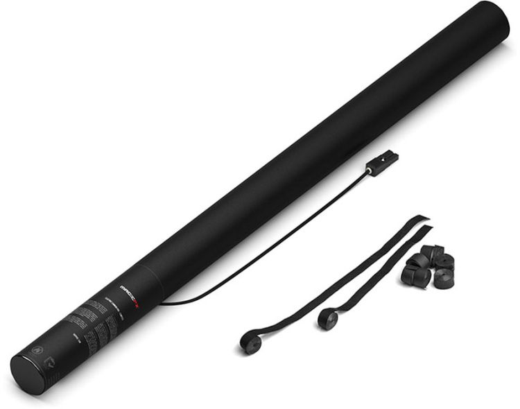 Magic FX Elektrische Streamerkanone PRO 80cm - Schwarz
