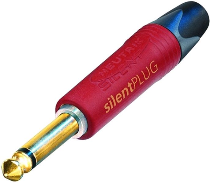 Neutrik NP2X Silent Plug 6,3 mm Klinke mono