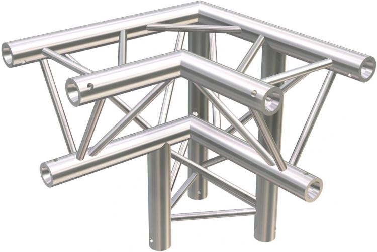 LITECRAFT TRUSS LT33 C33
3-Weg Winkel 90° rechts, Spitze unten, inkl. Verbindersatz