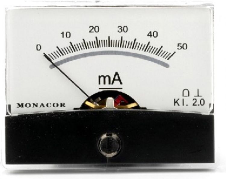 MONACOR PM-2/50MA Einbaumessinstrument