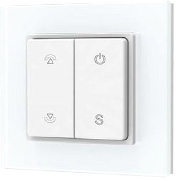 ISOLED Sys-Pro SingleColor 1 Zonen Aufputz-Tast-Fernbedienung mit 1 Szenenspeicher und Batterie