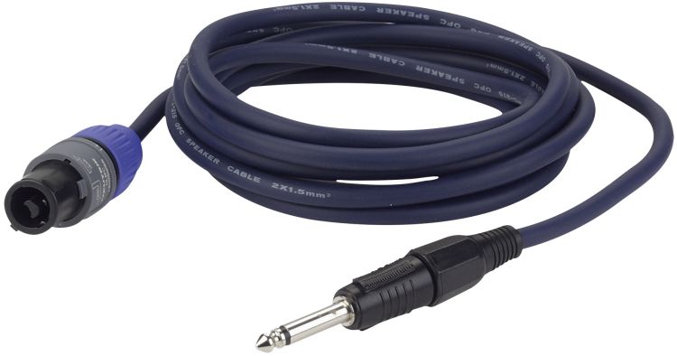 DAP FS16 - Klinke mono > Speakon/M, 2 x 1,5mm2 20 m (Neutrik)