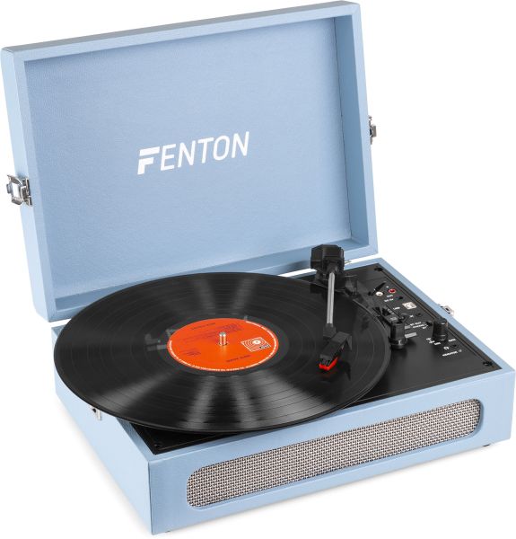 Fenton RP118E Plattenspieler Aktentasche mit BT in/out