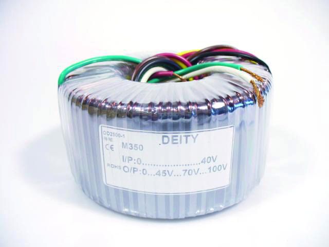 Ringkerntrafo Sec.: 45V/70V/100V Pri.:40V (M350) PAP-350