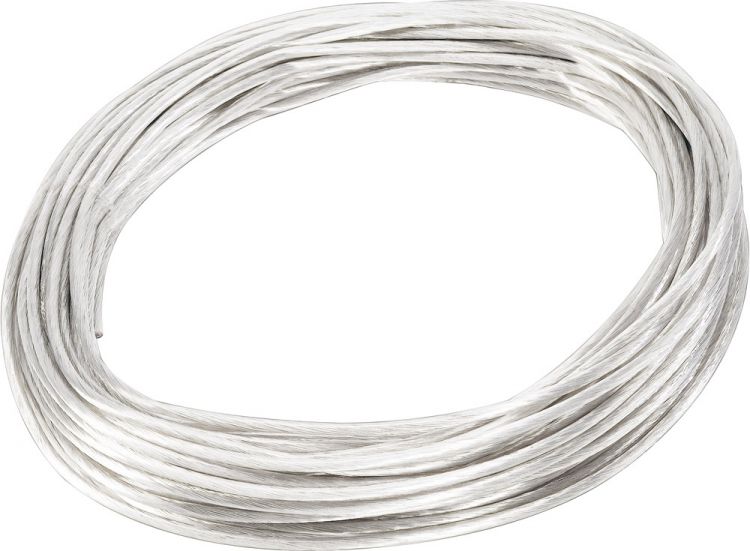 SLV NIEDERVOLT-SEIL für TENSEO Niedervolt-Seilsystem, weiß, 4mm², 20m
