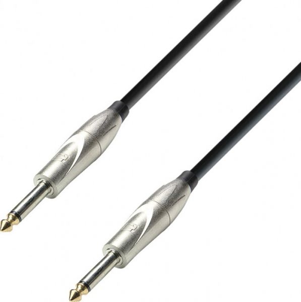 Adam Hall Cables K3 IPP 0300 Instrumentenkabel 6,3 mm Klinke mono auf 6,3