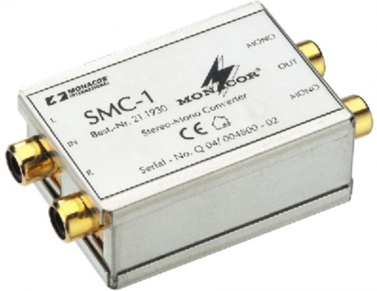 MONACOR SMC-1 Stereo-Mono-Konverter