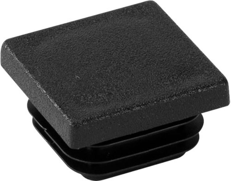 Riggatec Endkappe Schwarz für 30 x 30 x 2,5-5 mm Rohr Vierkant