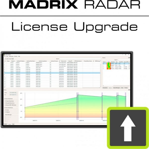 MADRIX UPGRADE RADAR fusion small > fusion large