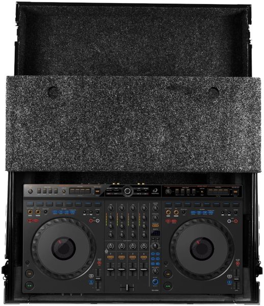 UDG Ultimate Flight Case AlphaTheta DDJ-GRV6 Schwarz Plus (Laptop-Ablage)