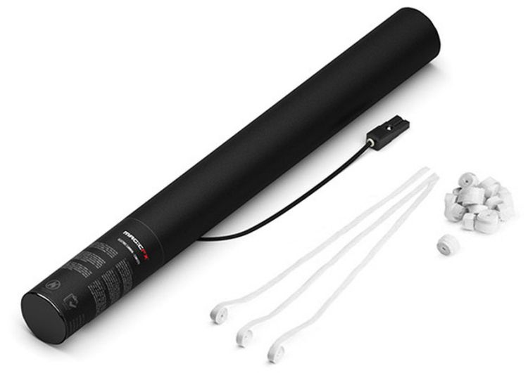 Magic FX Elektrische Streamerkanone 50cm - Weiß