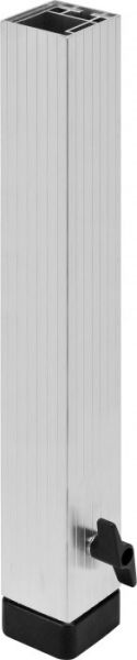 Bullstage Teleskopfuß vierkant 60x60mm - Höhe 60 bis 100 cm -B-Stock-