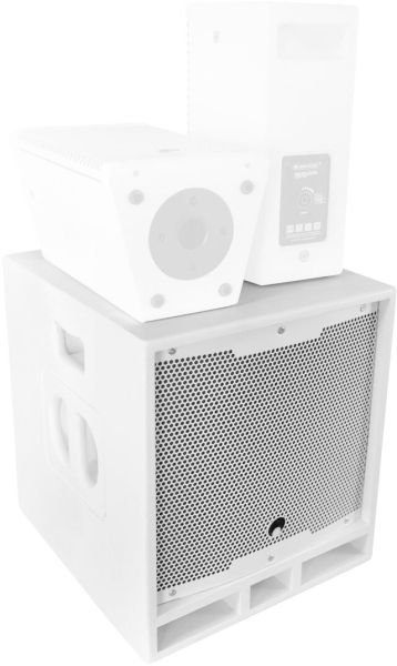 OMNITRONIC MAXX-1206DSP 2.1 Aktiv-Subwoofer 12 Zoll weiß