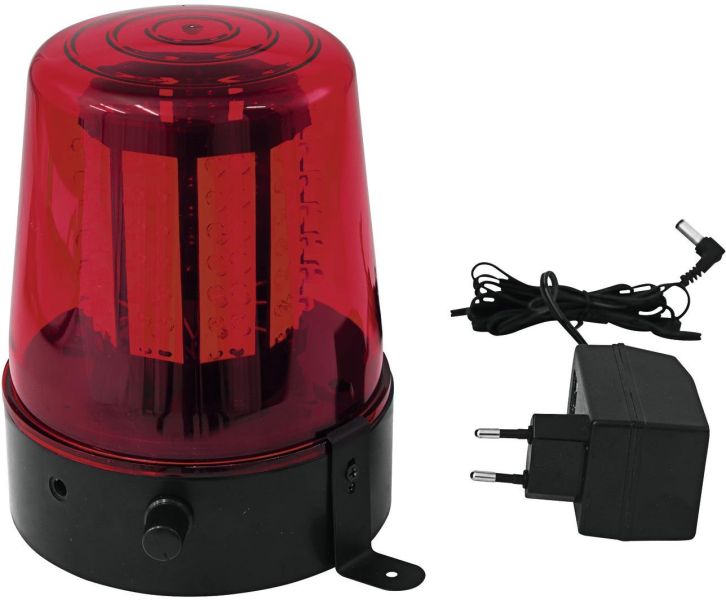 EUROLITE LED Polizeilicht 108 LEDs rot Classic
