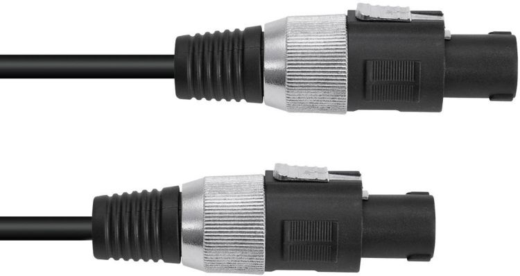 OMNITRONIC Lautsprecherkabel Speaker 2x1,5 5m sw