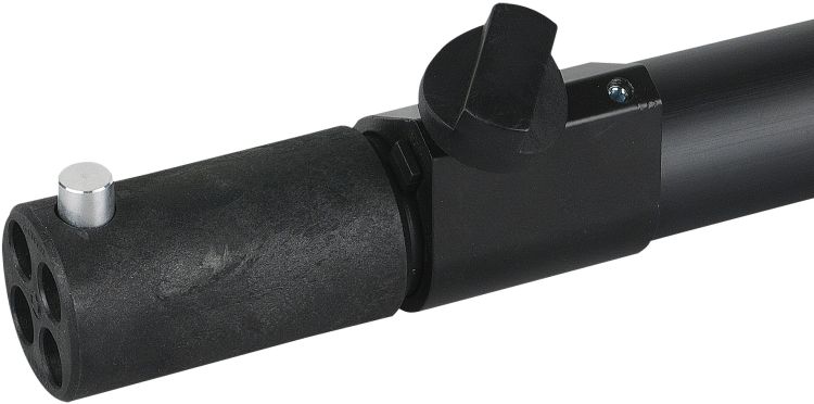 Telescopic upright - 2-way 180(h)-->300(h)cm, Black (powder coat)
