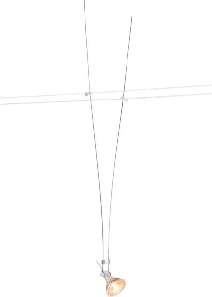 SLV SEILLEUCHTE für TENSEO Niedervolt-Seilsystem, QR-C51, weiß, 1 Stück