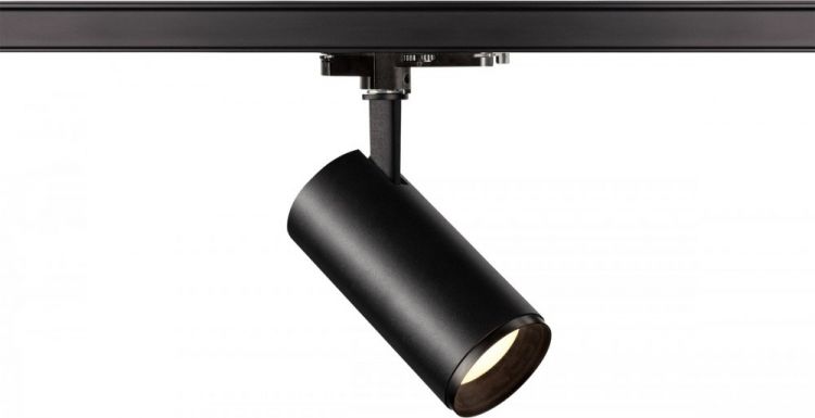 SLV 3~ NUMINOS® DALI M, 3 Phasen System Leuchte schwarz/schwarz 4000K 60°