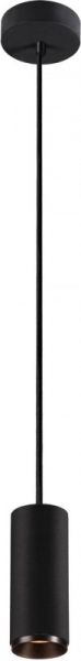 SLV NUMINOS® PD PHASE S, Indoor, luminaria de suspensión led negro/negro 2700 K 36 °
