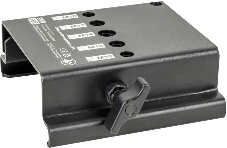 Showgear Tent Clamp Zulässige Nutzlast: 100 kg, Metall, Schwarz