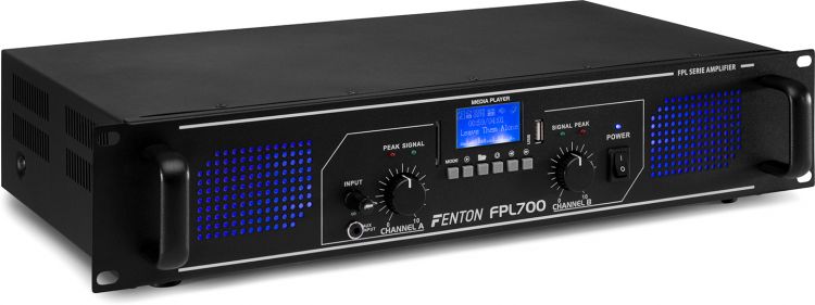 Fenton FPL700 Digital-Verstärker Blaue LED + EQ