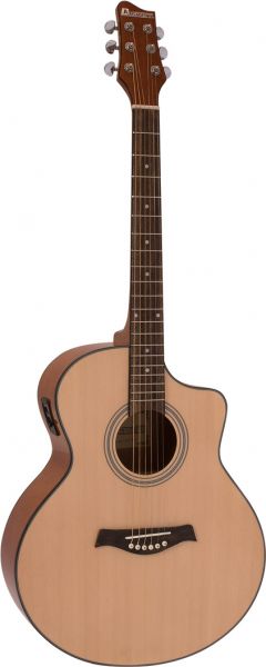 DIMAVERY STW-50 Westerngitarre, natur