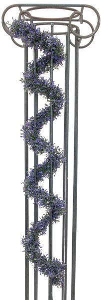 EUROPALMS Grasgirlande, violett, 180cm