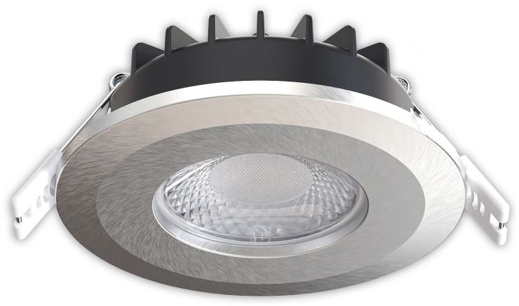 ISOLED LED Einbaustrahler Vario-68, 6W, 60°, 2700|3000|4000|6000K, IP65, CRI90, nickel gebürstet