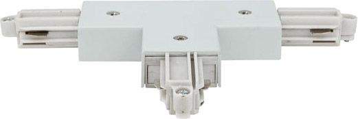 Left T-Connector, with power entry  White (RAL9003)