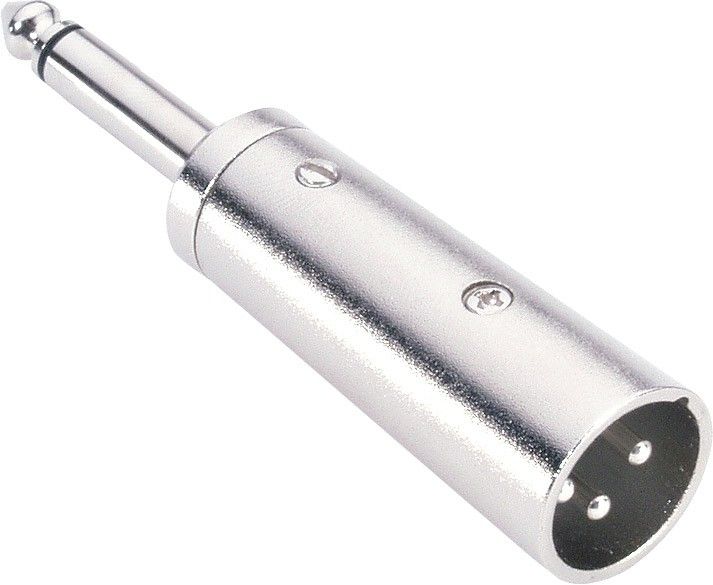 Adam Hall Connectors 7872 Adapter XLR male auf Klinke mono male