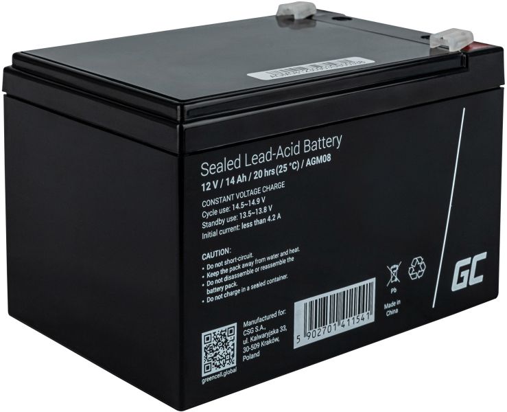 DAP-Audio Green Cell AGM-Batterie 12 V 14 Ah für DAP NRG-12 Mobile