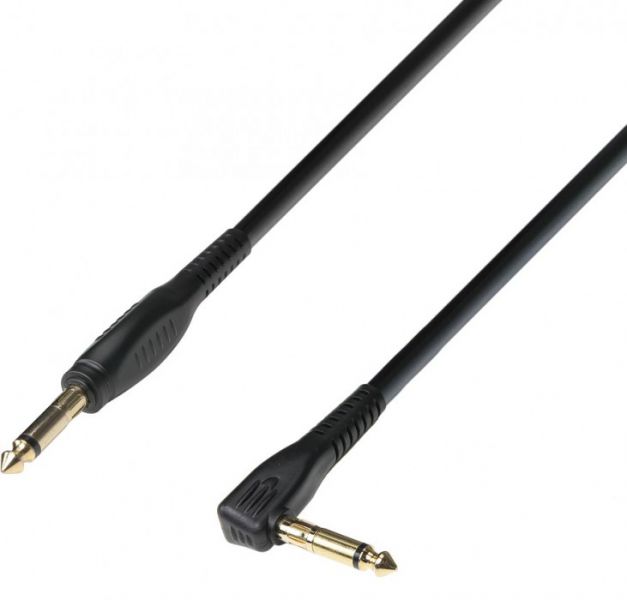 Adam Hall Cables K3 IPR 0300 P Instrumentenkabel 6,3 mm Klinke mono auf 6,