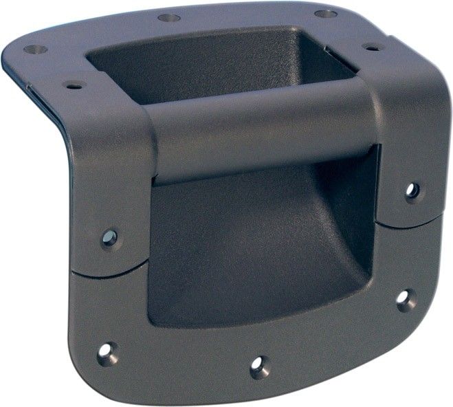 Adam Hall Hardware 34053 Boxengriff Stahl schwarz