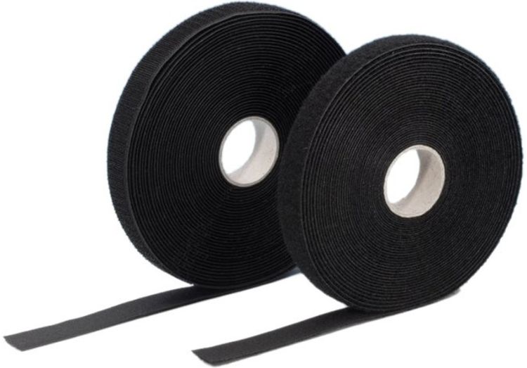 Adam Hall Hardware 5810 Haken und Flausch Klettband Doppelrolle 20 mm brei