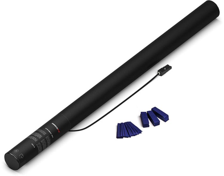 Magic FX Elektrische Konfettikanone PRO 80cm - Dunkelblau