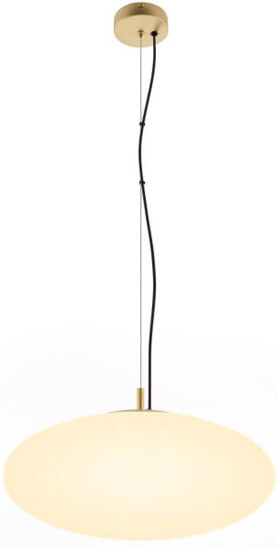SLV OLYPSO 50, Pendelleuchte, E27, Pendellänge 400 cm, 1 x max. 40 W, gold
