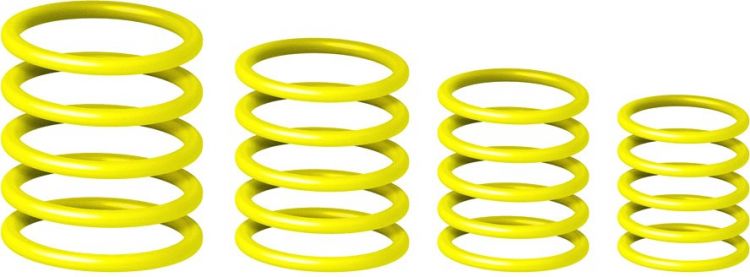 Gravity RP 5555 YEL 1 Universeller Gravity Ring Pack, Sunshine Yellow