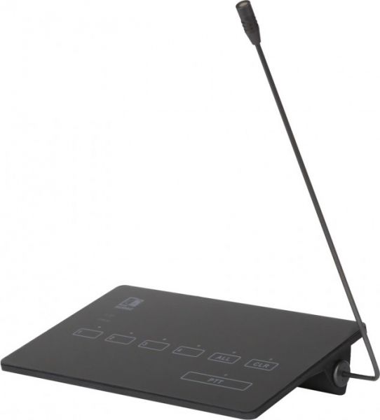 Audac MPX 48 - 4 Zonen Digitales Paging Mikrofon für AUMTX48