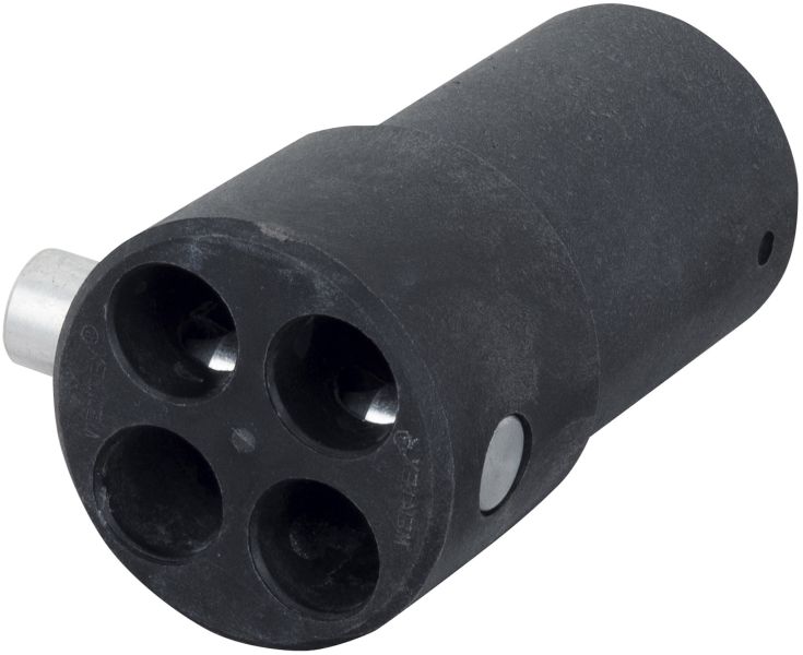 4-way connector replacement kit 50,8(dia)mm - black