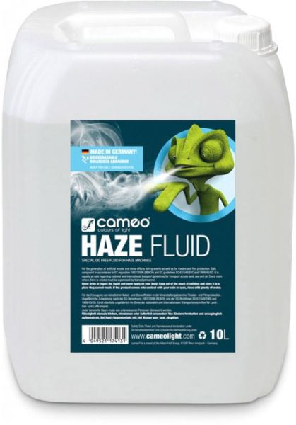Cameo HAZE FLUID 10L Hazefluid für feine Nebeldichte und lange Standzeit,