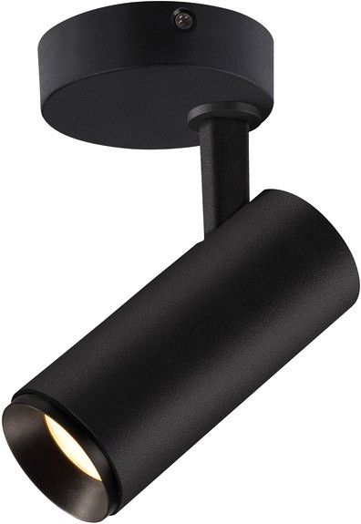 SLV NUMINOS, plafonnier intérieur, 36°, noir, LED, 10,42W, 3000K, variable Triac