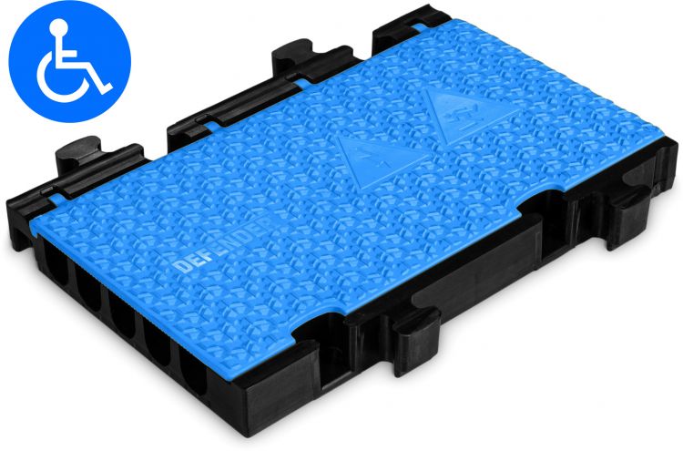 Defender MIDI 5 2D BLU HV - Midi 5 2D Blu Modulsystem für Rollstuhlgerechten Übergang - halbe