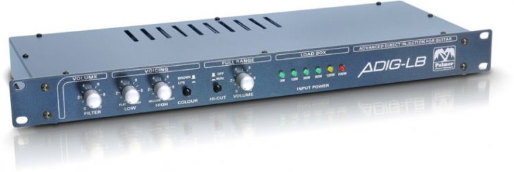Palmer MI PGA 04 Speaker Simulator mit Loadbox 16 Ohm
