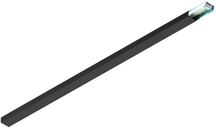 SLV EASYLIGHT BC 1500 7 25 BK, Blind Cover 1500mm, 7 pole, 2,5mm2