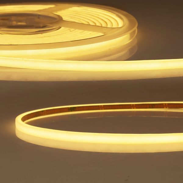 ISOLED LED NEON927 MiniCut MiniAmp Milky Flexband, 24V DC, 7W, IP20, 2700K, 5m Rolle, 400 LED/m